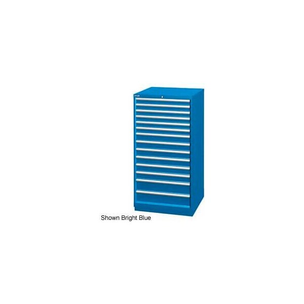 Lista International Lista 28-1/4"W Cabinet, 14 Drawer, 282 Compart - Classic Blue, No Lock XSSC1350-1417CBNL - main